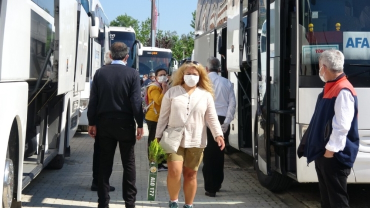 Bursa’da Karantinası Biten 437 Vatandaş Yurttan Ayrıldı
