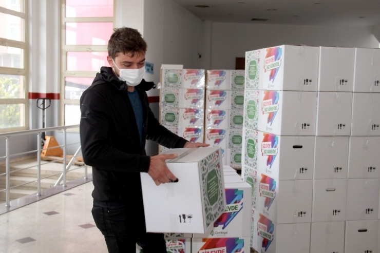 Çankaya’dan Esnafa Gıda Desteği