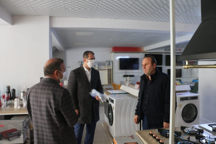 Aşkale’de 4 Bin Maske Dağıtımı Yapıldı