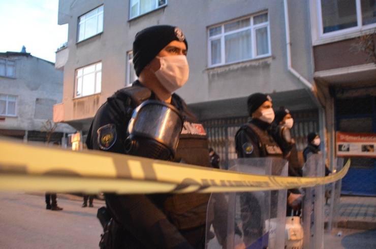 Esenler’de Çöken İstinat Duvarı Havadan Görüntülendi