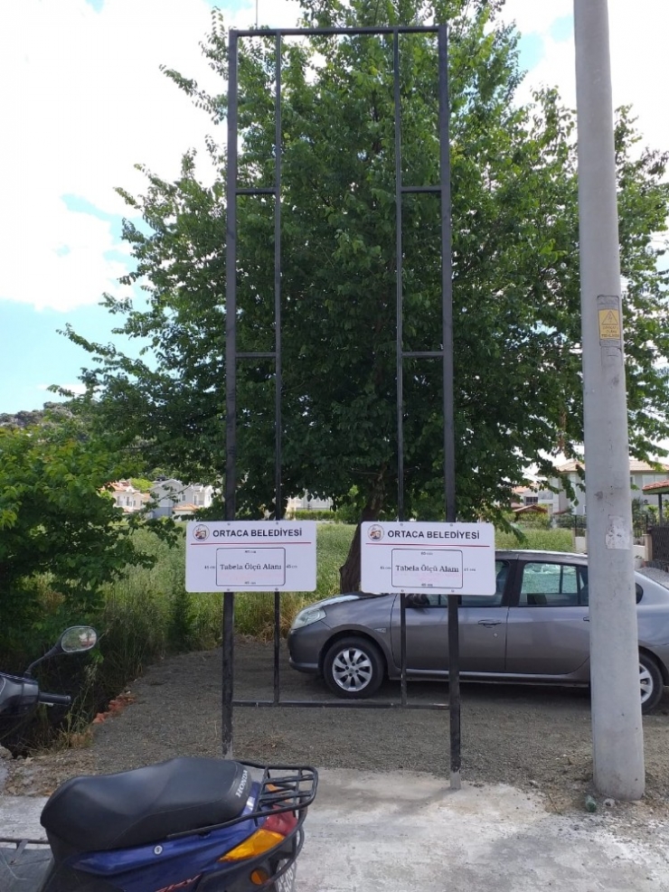 Gözde Turizm Beldesinde Tabela Kirliliğin Önüne Geçmek İçin Çalışma Başlatıldı