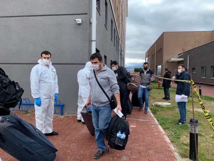 Isparta’da Karantina Süresi Tamamlanan 268 Vatandaş Memleketlerine Gönderildi