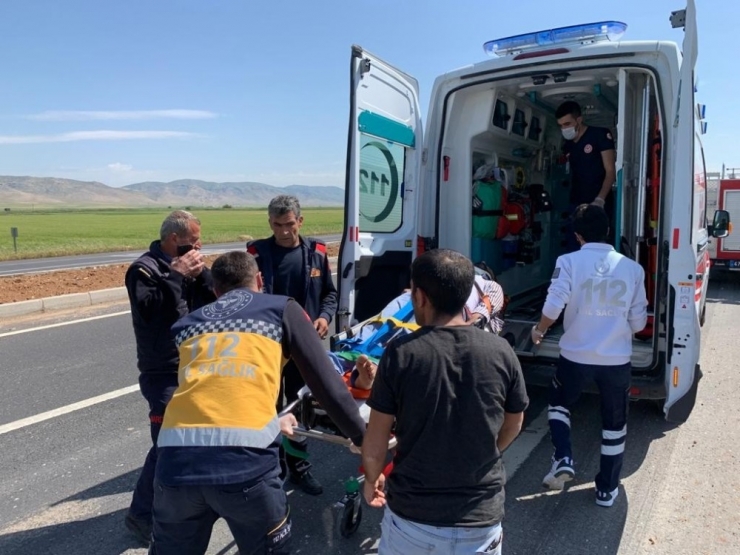 Mardin’de İki Tır Çarpıştı: 1 Yaralı