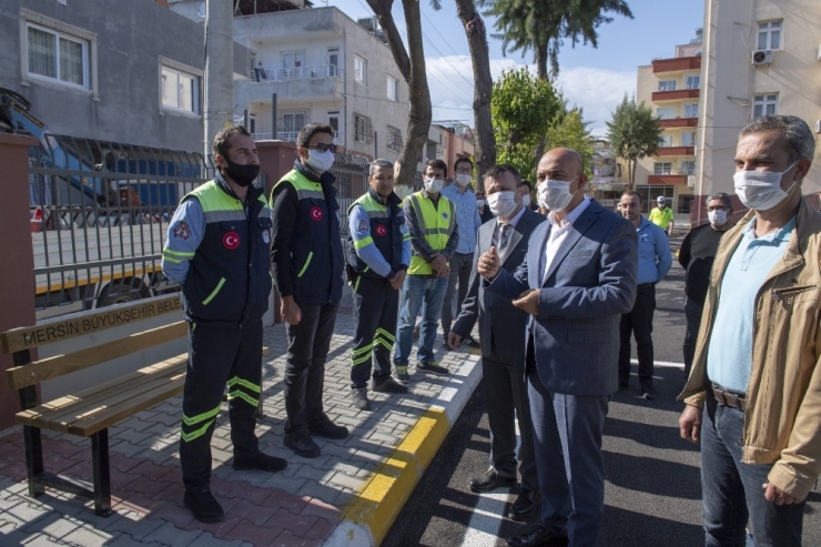 Mersin Büyükşehir Belediyesi’nden İlkokula Trafik Eğitim Parkı