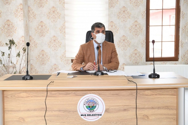 Muş Belediye Meclisi Olağanüstü Toplandı