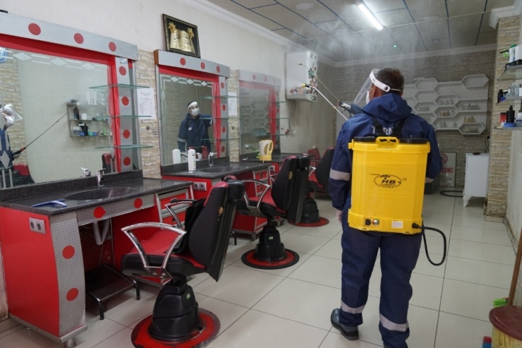 Terme’de Berber Ve Kuaförler Açılışa Hazırlanıyor