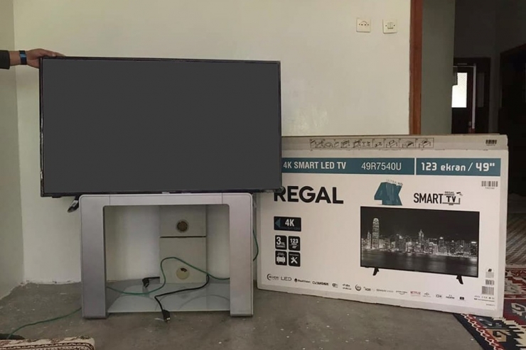 Kaymakam Mutlu’dan Öğrencilere Televizyon