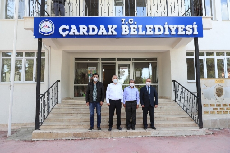 Başkan Zolan, Çardak’ta Büyükşehir Yatırımlarını İnceledi