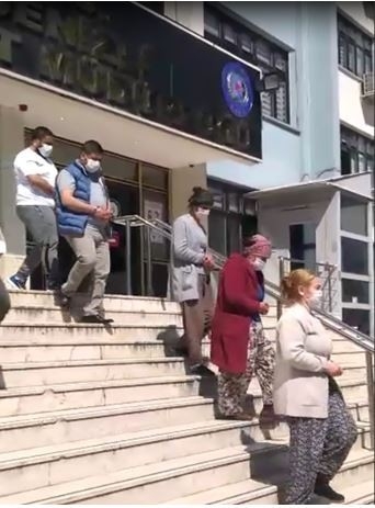 Denizli’de 4’ü Ceza Evi Firarisi 5 Şahıs Polis Tarafından Yakalandı