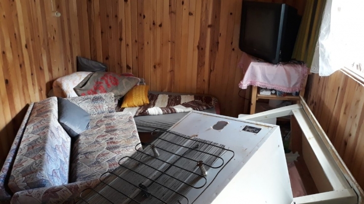 Ayılar Bu Kez Sis Dağı’ndaki Yayla Evlerine Girdi