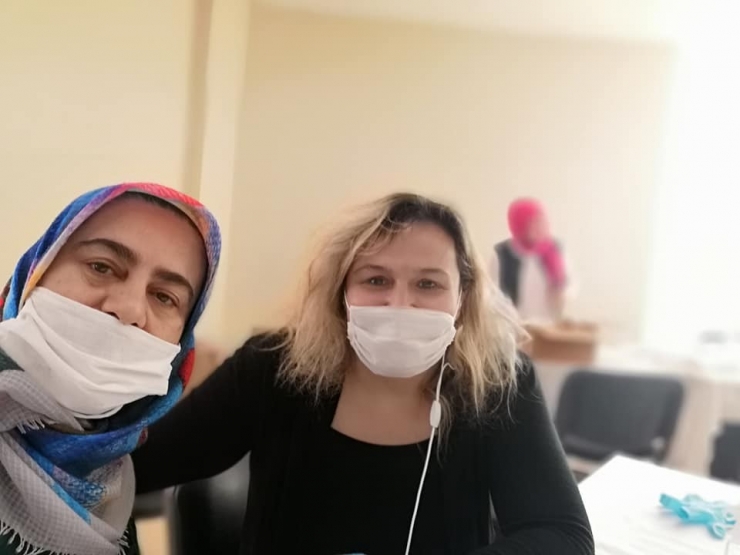 Kadın Meclisi Maske Üretimine Başladı