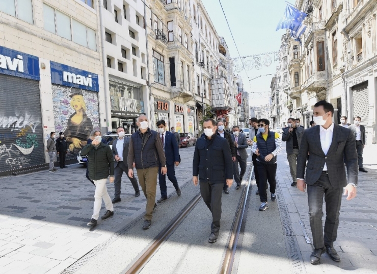 “Beyoğlu Kültür Yolu" Projesi Çalışmaları Devam Ediyor