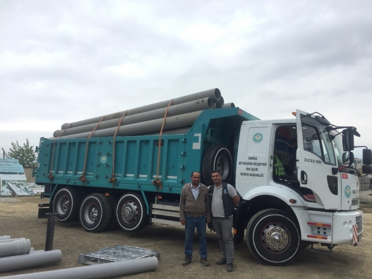 Sulama Tesisi Yenilemesine Büyükşehir Desteği