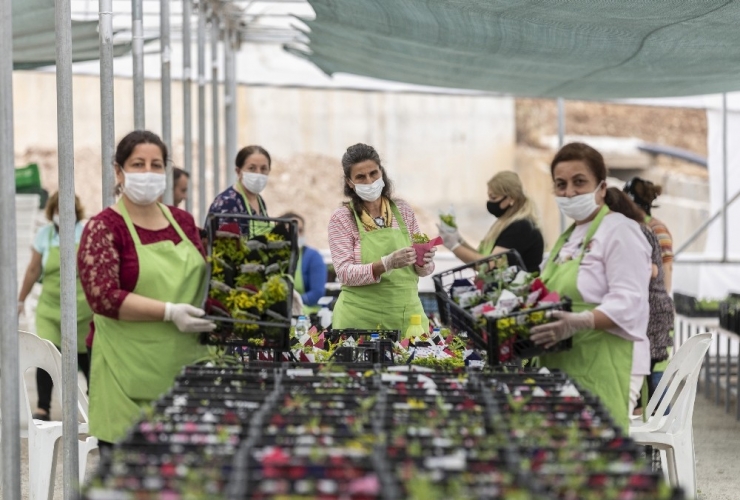 Mersin’de ’Anneler Günü’nde 8 Bin Çiçek Dağıtılacak