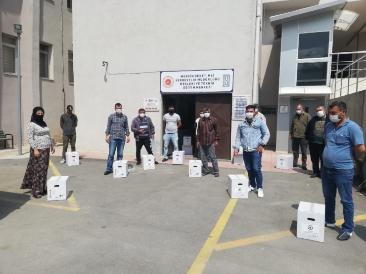 Mdto’dan Denetimli Serbestlik Yükümlülerine 100 Koli Gıda Yardımı