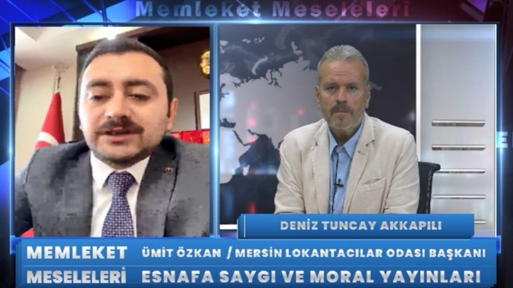 Yerel Televizyon Kanalından Esnaf İçin Moral Yayını