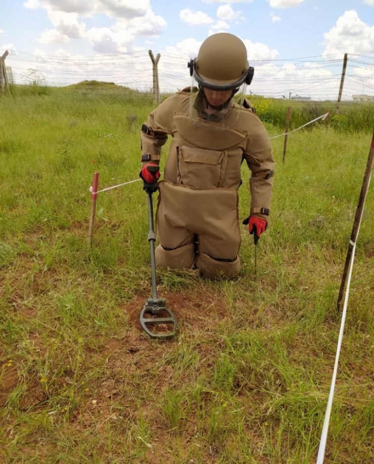 Kilis’te Mayın Aramasında 21 Adet M-14 Antipersonel Mayını Tespit Edildi