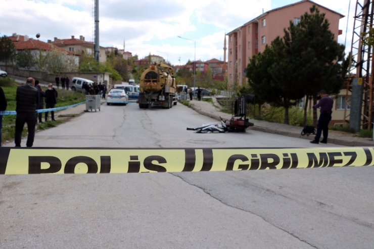 Yozgat’ta Vidanjörün Altında Kalan Motosiklet Sürücüsü Yaşamını Yitirdi