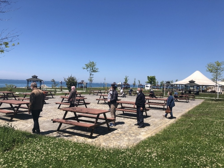 Başkan Tekin Anneler Gününde Çiçek Ve Maske Dağıttı