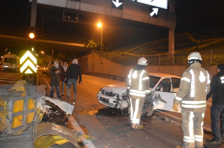 Cenazeye Gitmek İsterlerken Kaza Yaptılar