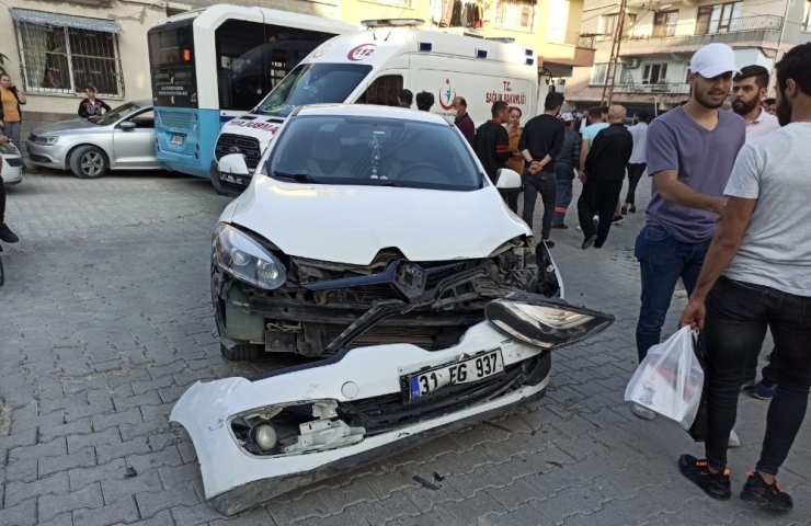 Samandağ’da Trafik Kazası: 1 Yaralı