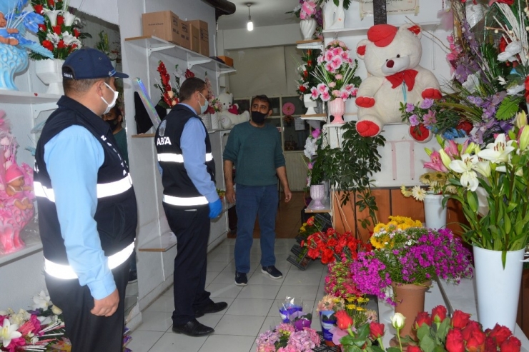 Havza’da Çiçek Ve Ekmek Satışı Yapan Yerlere Denetim