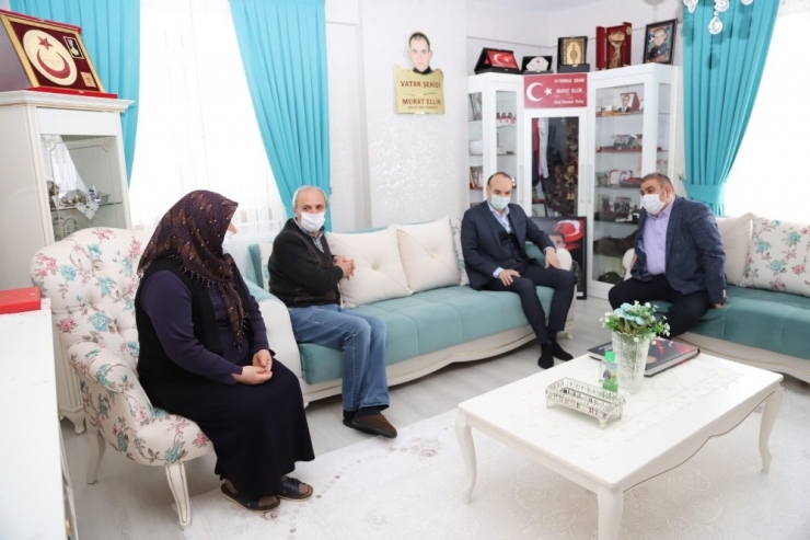 Palandöken’de Şehit Annelerine "Anneler Günü" Ziyareti