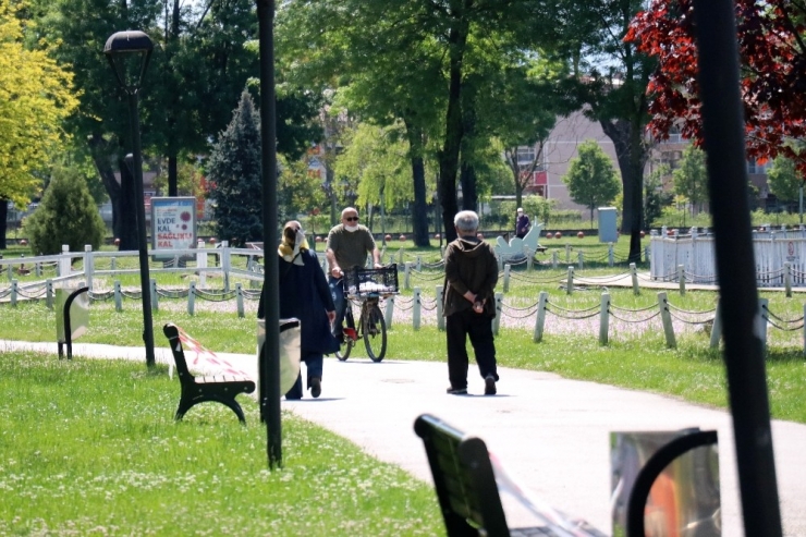 Kısıtlama Gününde Boş Cadde Ve Sokaklar Onların Oldu