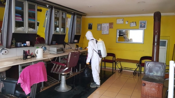 Berberler Dezenfekte Edildi