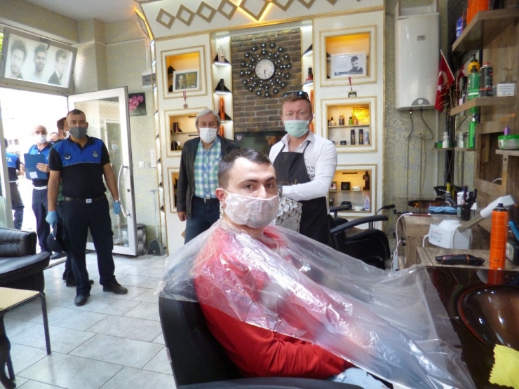 Kuaförlerden Sağlık Çalışanlarına Ücretsiz Tıraş