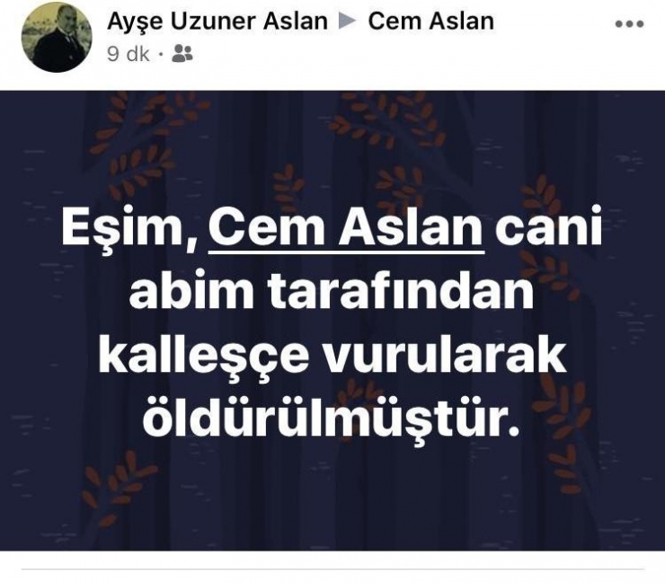 Kız Kardeşi Gibi O Da Öldürüldü