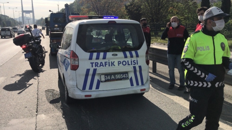 Fsm Köprüsü Girişinde Kaza: 1 Ağır Yaralı