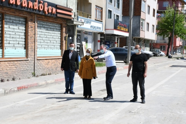 İnegöl’de Üç Boyutlu Yaya Geçidi Uygulaması Başladı