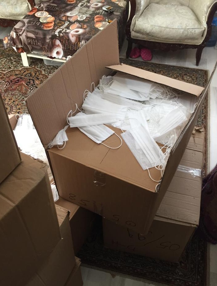 Çekmeköy’de 30 Bin Kaçak Medikal Maske Ele Geçirildi