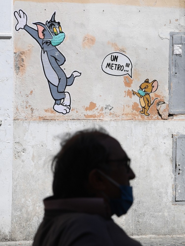 İtalya’da Son 24 Saatte Korona Virüsten 179 Ölüm