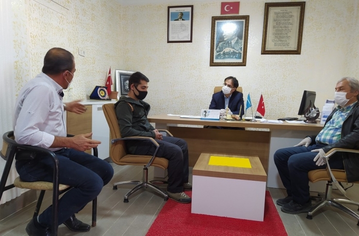 Kaymakam Yavuz Ve Başkan Şahin’den Medetli Köyüne Ziyaret