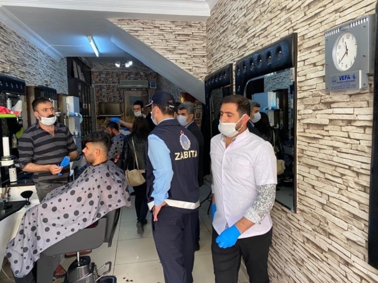 Adıyaman’da Berberler Denetledi