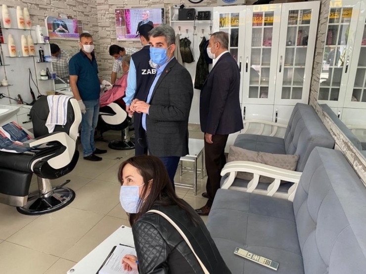 Adıyaman’da Berberler Denetledi