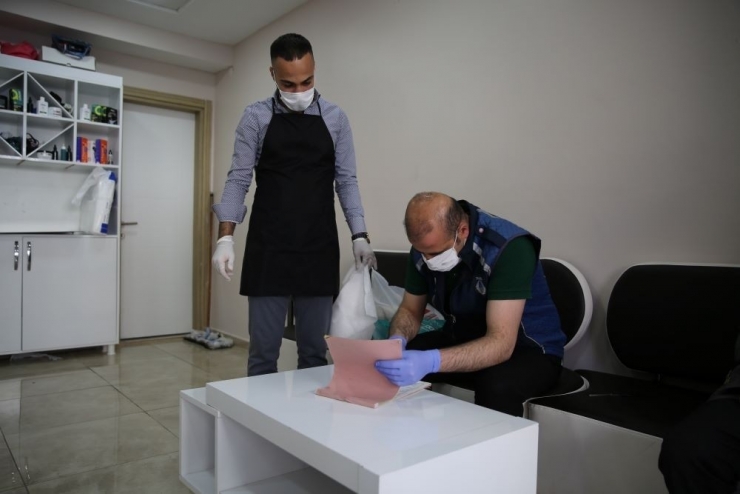 Büyükşehir Belediyesinden Kuaför, Güzellik Salonları Ve Avm’lere Denetim