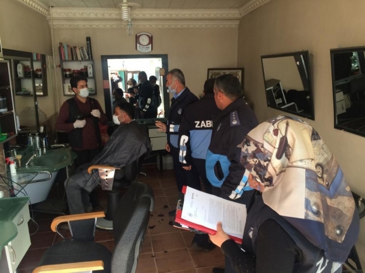 Bulanık’ta Berber Ve Kuaförler Denetlendi