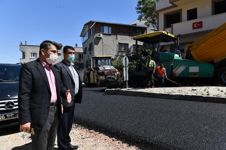 Osmangazi’de Boş Kalan Yollar Asfaltlanıyor