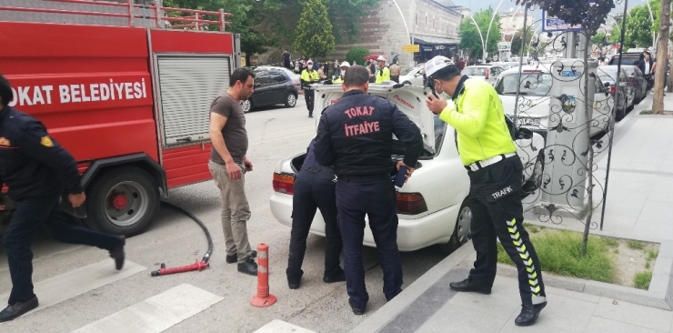 Tokat’ta Lpg Paniği