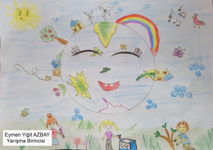 “Hayalimdeki Çevre” Konulu Resim Yarışması Sonuçlandı