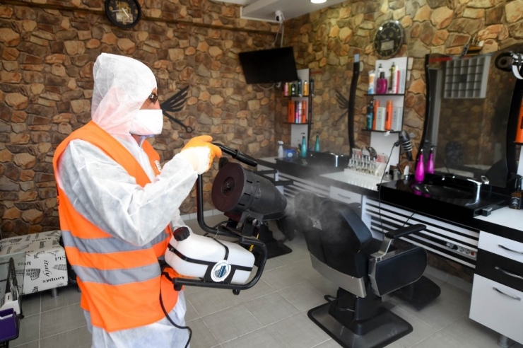 Kuaför Ve Berberlere Hijyen Desteği