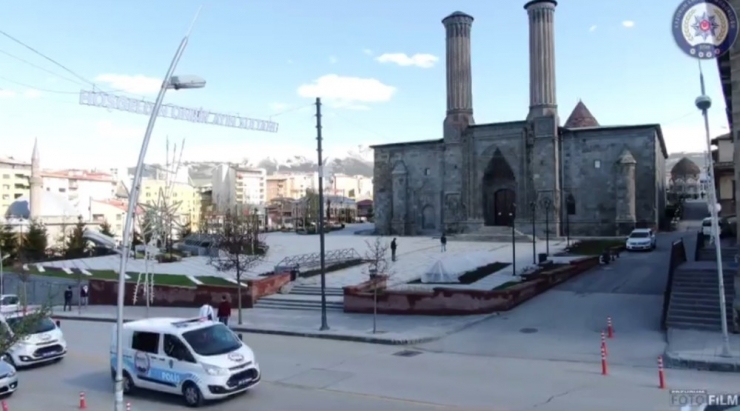 Erzurum Emniyetinden “Hele Dadaş” Besteli “Evde Kal” Çağrısı