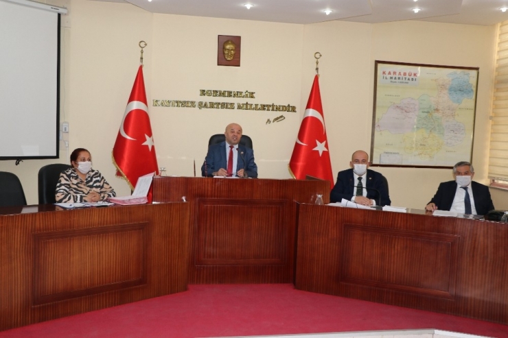 Karabük İl Genel Meclisi Olağanüstü Toplandı