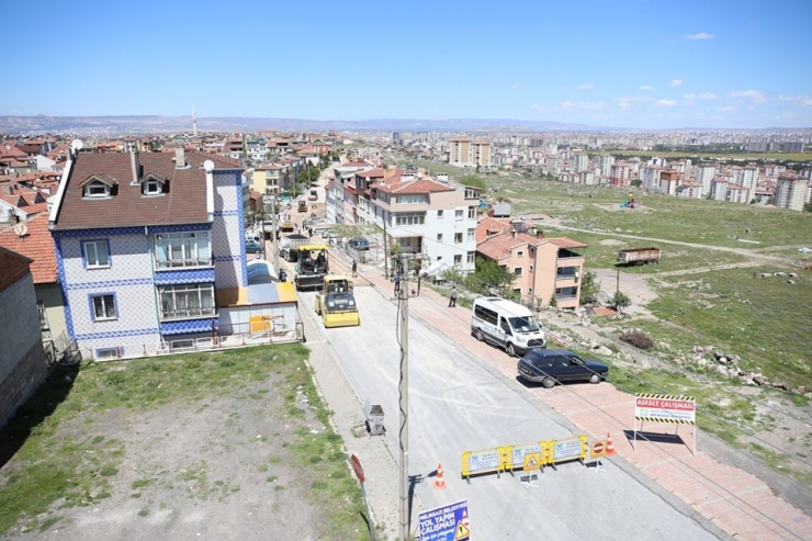 Eskişehir Bağları’nda 3 Mahalle 6 Sokak Asfaltlandı