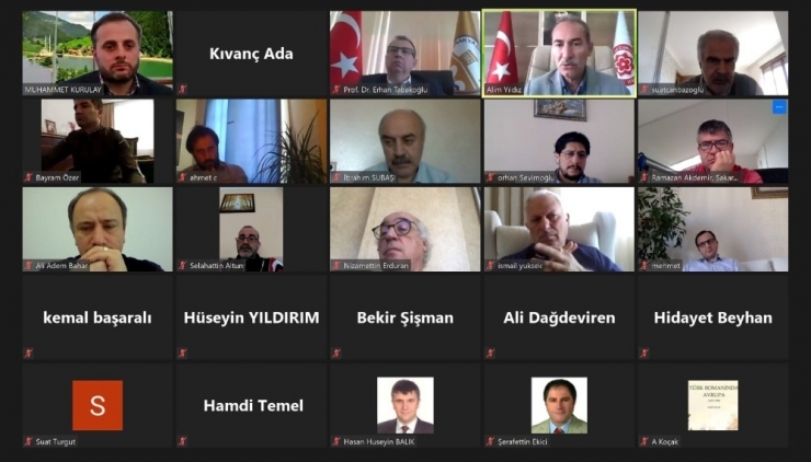 Rektör Prof. Dr. Tabakoğlu, Ünder’in "Anadolu Buluşmaları"nda Akademisyenlere Trakya Üniversitesi’ni Anlattı