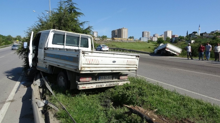Yola Dökülen Mazot Kazalara Sebep Oldu