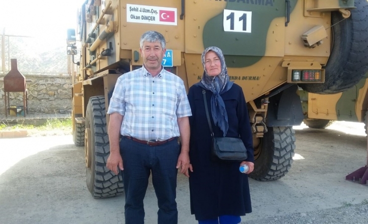 Operasyona Oğullarının İsminin Verildiği Şehit Ailesinden Bakan Soylu Ve Vali Şahin’e Teşekkür